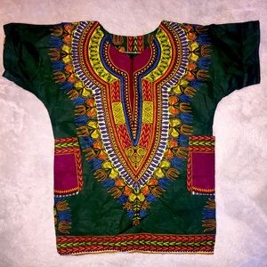 New Kids 8 Authentic African Dashiki shirt